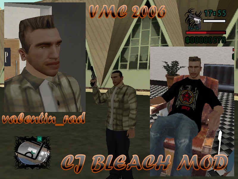 CJ Bleach Mod pt San Andreas